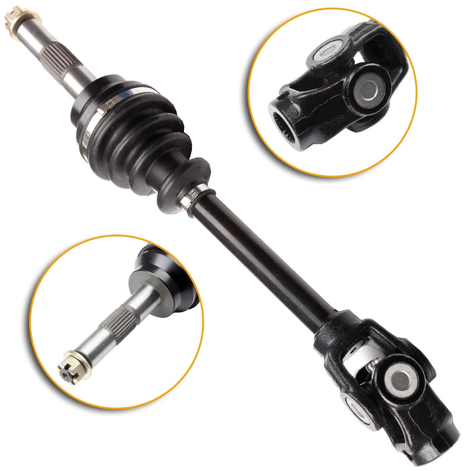 Front For 1996-2008 Sportsman 500 6x6 Polaris Scrambler 500 1997-2009 CV Axle 6B93BC-57 [8]