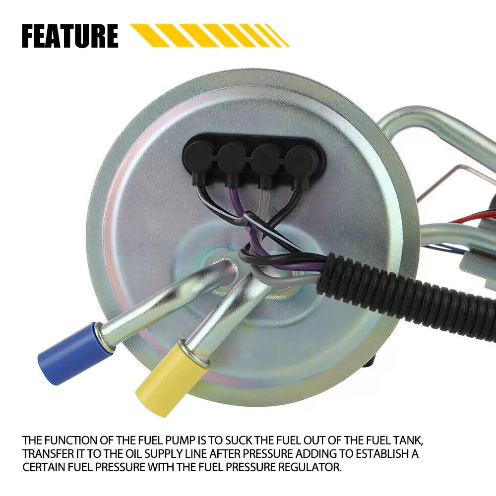 Front Fuel Pump Assembly For 92-96 Ford F150 F250 F350 4.9L 5.8L 7.5L SP2006H 6B93BC-57 [2]
