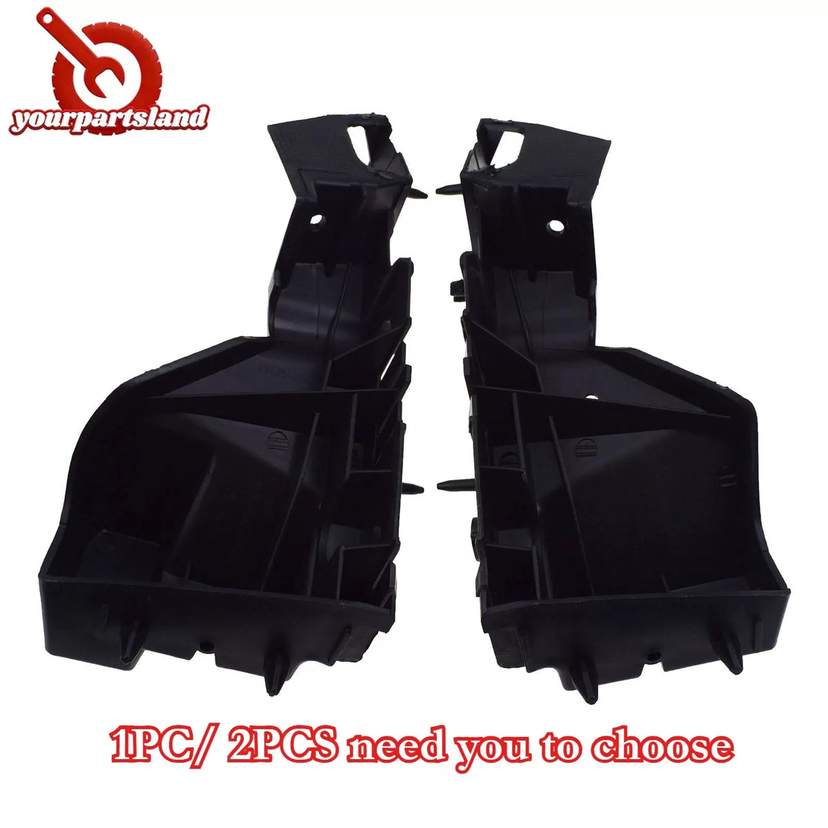 Front LH RH Bumper Bracket Guide Cover For Audi Q5 SQ5 2009-2017 8R0807284C 6B93BC-57 [1]