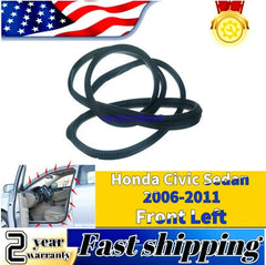 Front Left Body Side Weatherstrip Seal For Honda Civic Sedan 2006-2011 6B93BC-57 [1]