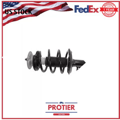 Front Left Complete Strut & Coil Spring Assemblies Fits 2004-2010 BMW X3 AWD; 6B93BC-57 [4]