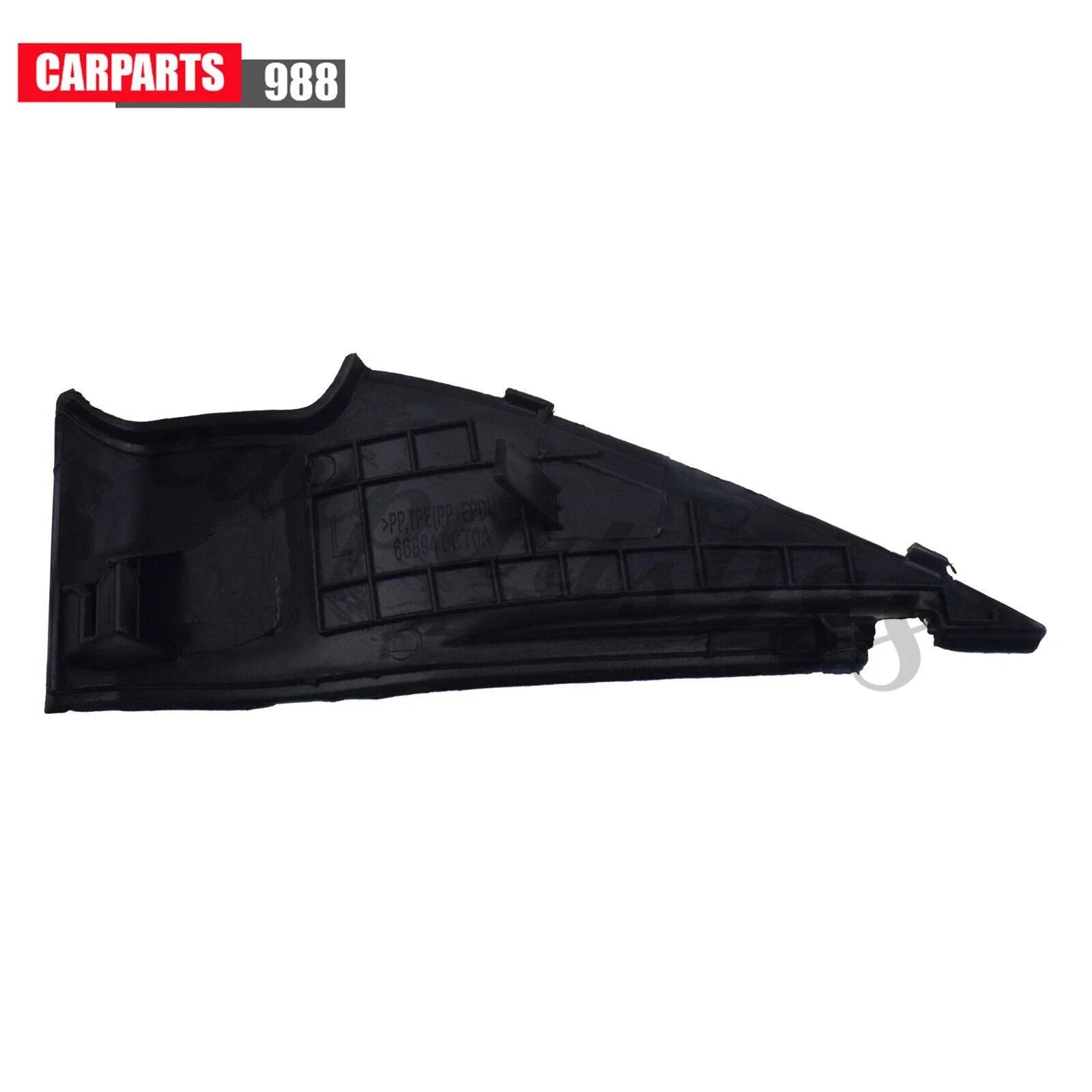 Front Left Cowl Extension Trim Cover Black For 2019-21 Nissan Altima 66895-6CA0A 6B93BC-57 [10]