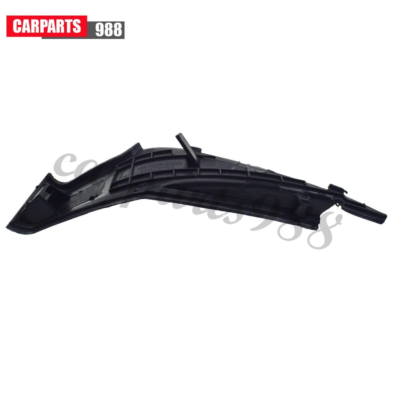 Front Left Cowl Extension Trim Cover Black For 2019-21 Nissan Altima 66895-6CA0A 6B93BC-57 [9]