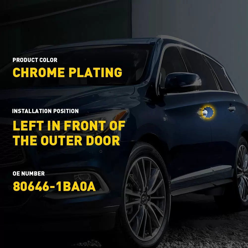Front Left Outside Door Handle Cap Fit For Infiniti QX60 QX70 QX80 EX35 FX35 US 6B93BC-57 [2]
