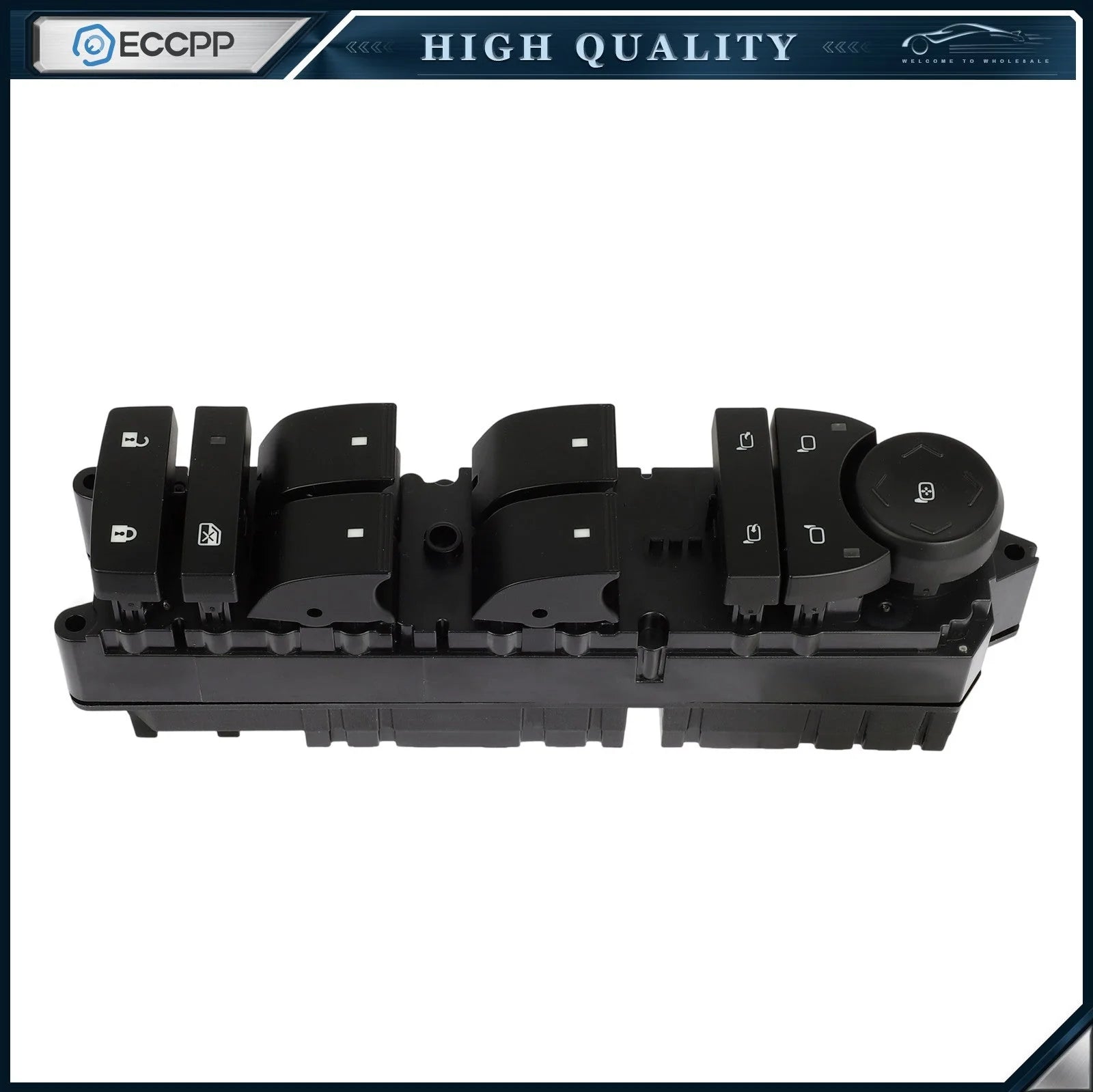 Front Left Power Window Switch For GMC Acadia 10-17 Chevrolet Traverse 2013 3.6L KOEEP [1]