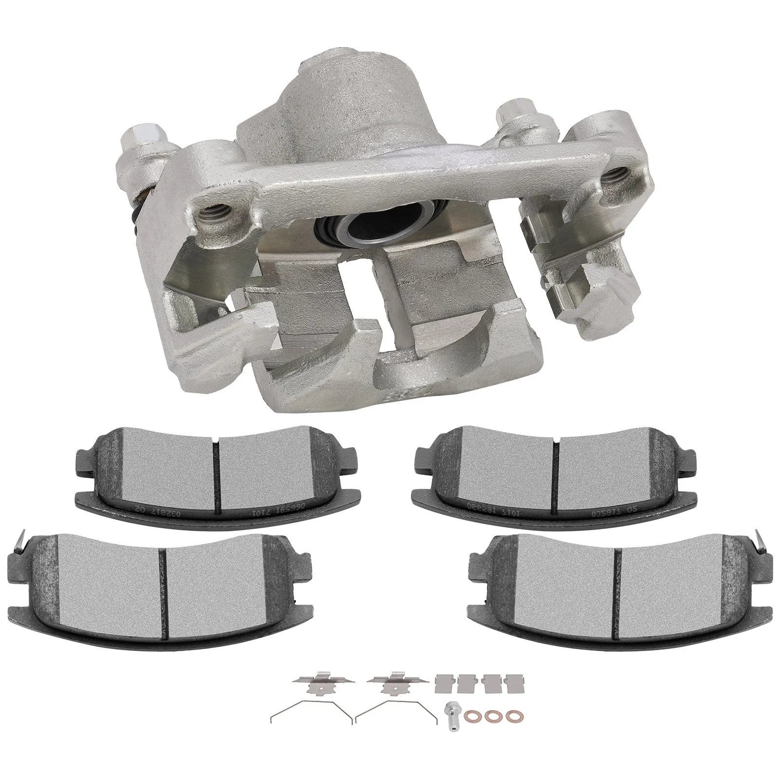 Front Left Right Brake Caliper Brake Pads Set 5Pcs For 1997-2004 Buick Regal 6B93BC-57 [2]