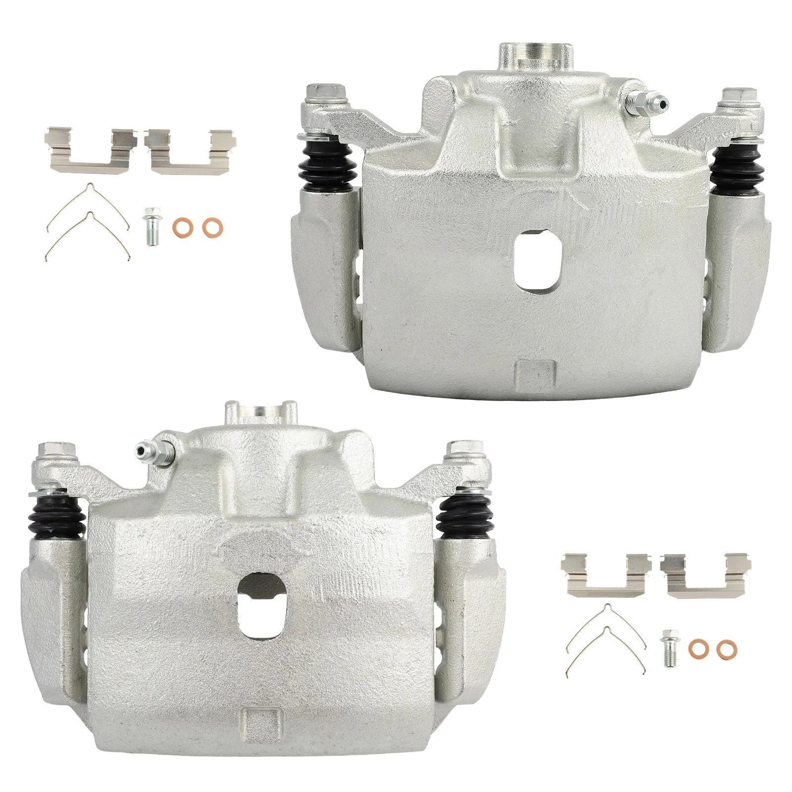 Front Left Right Brake Calipers 2Pcs For 12-16 Honda CR-V FWD 19B2916A 19B2917A 6B93BC-57 [2]