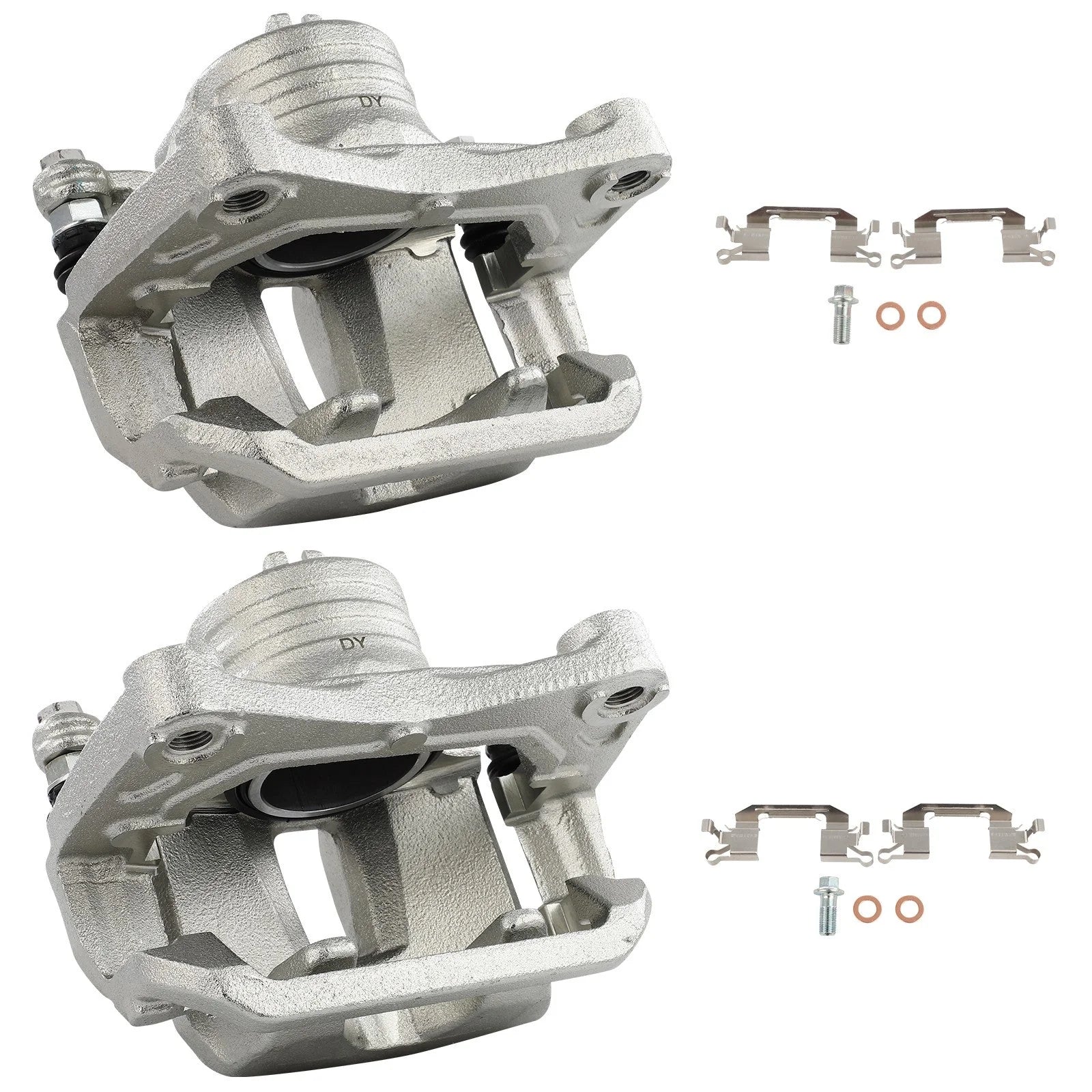 Front Left Right Brake Calipers 2Pcs For 2003-2011 Nissan Murano 19B2880 19B2881 6B93BC-57 [3]