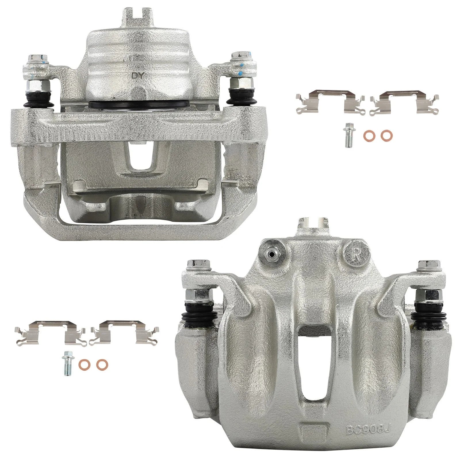 Front Left Right Brake Calipers 2Pcs For 2003-2011 Nissan Murano 19B2880 19B2881 6B93BC-57 [4]