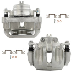 Front Left Right Brake Calipers 2Pcs For 2003-2011 Nissan Murano 19B2880 19B2881 6B93BC-57 [4]