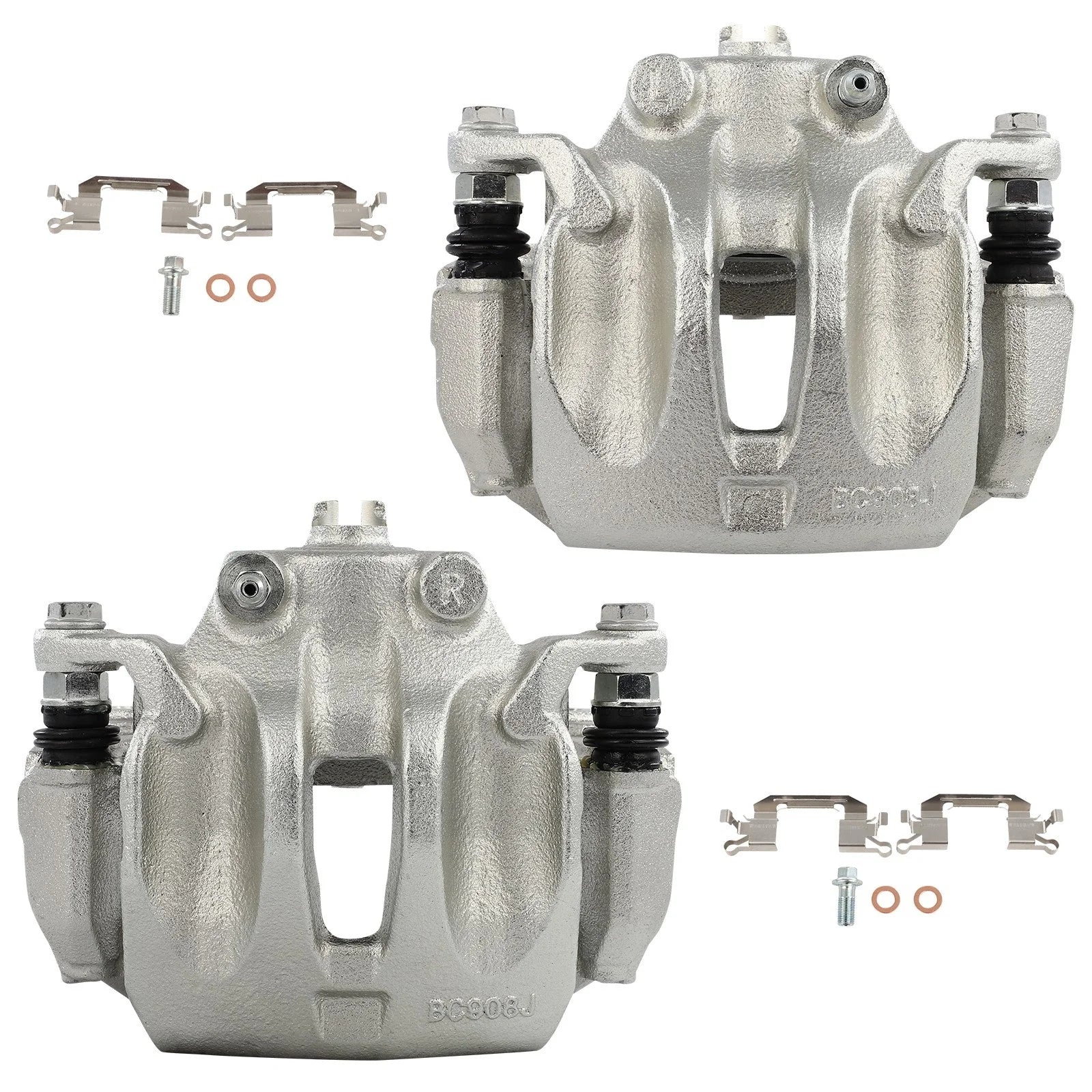 Front Left Right Brake Calipers 2Pcs For 2003-2011 Nissan Murano 19B2880 19B2881 6B93BC-57 [5]