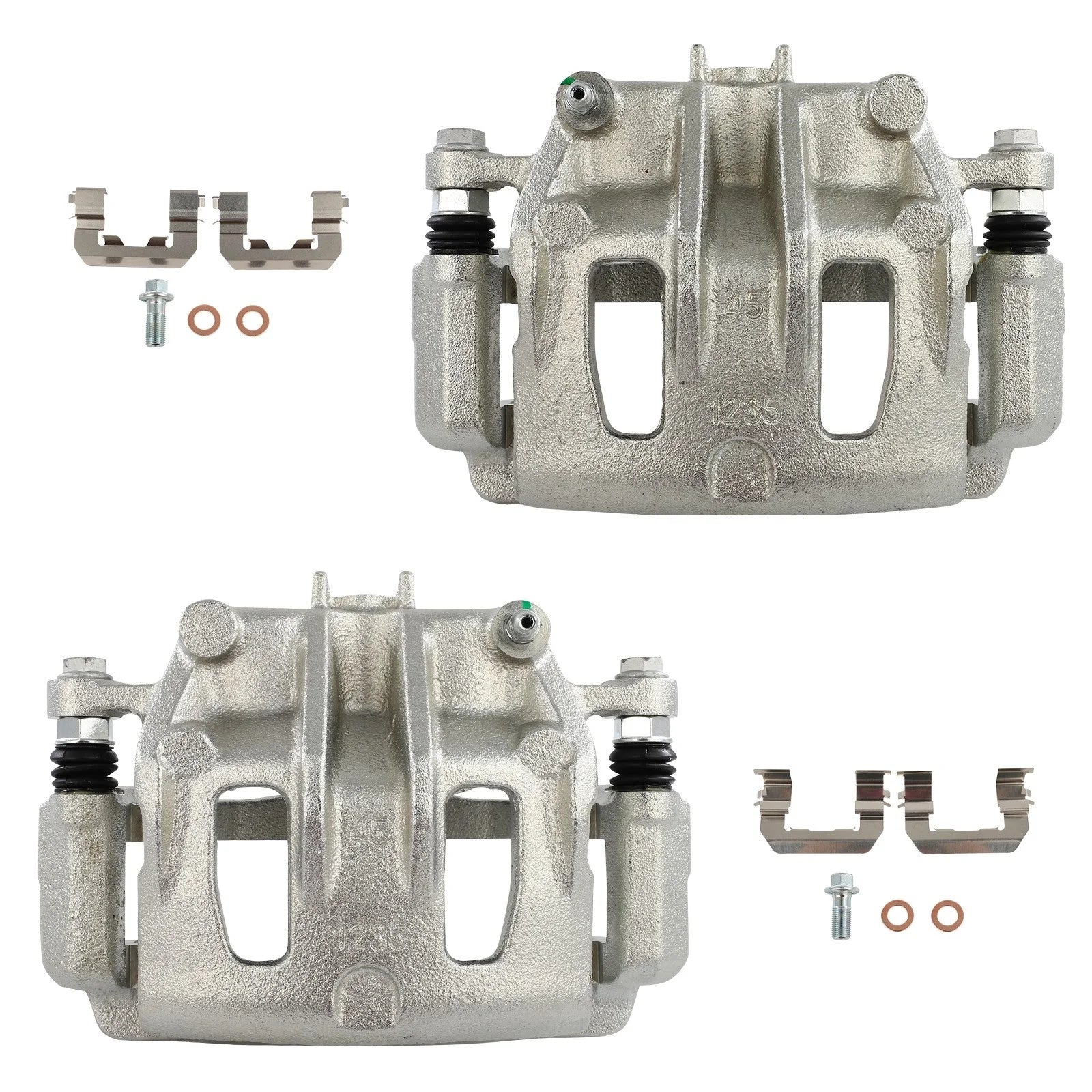 Front Left Right Brake Calipers 2Pcs Set For 2007-2016 Hyundai Santa Fe KOEEP [5]