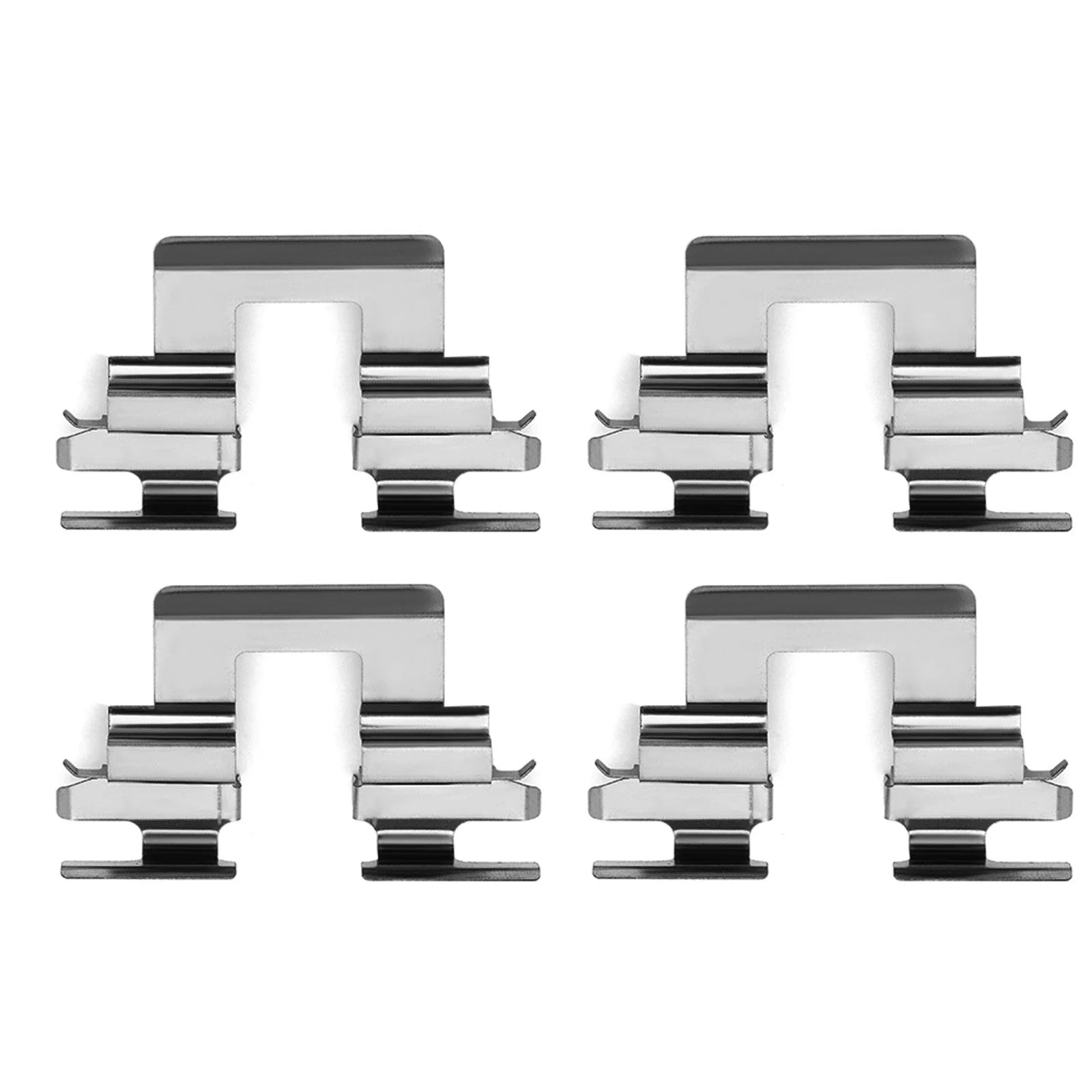 Front Left Right Brake Calipers Brake Pads Set 6Pcs For 1996-2011 Honda Civic 6B93BC-57 [7]