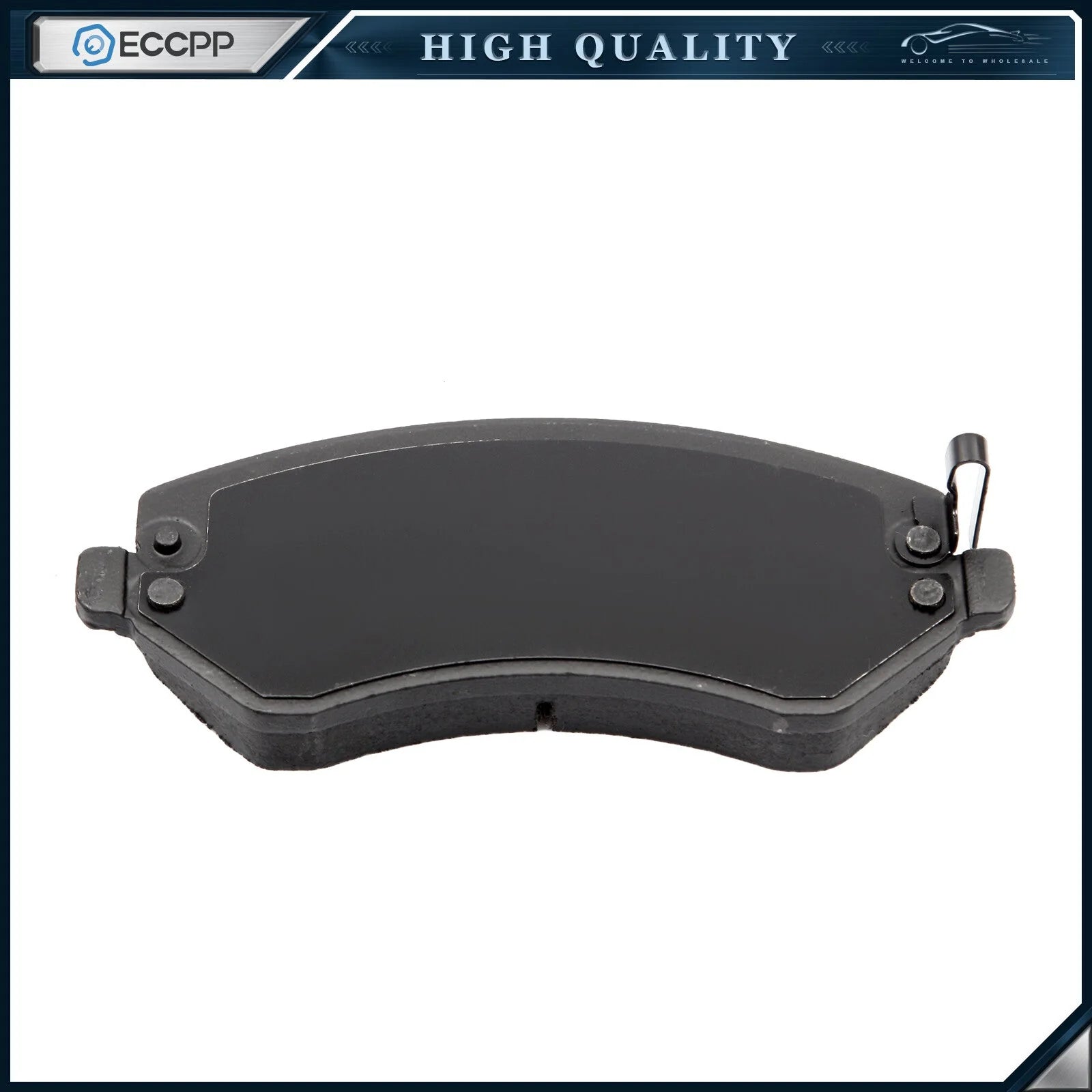 Front Left Right Brake Calipers Brake Pads Set 6Pcs For 2002-2007 Jeep Liberty KOEEP [2]