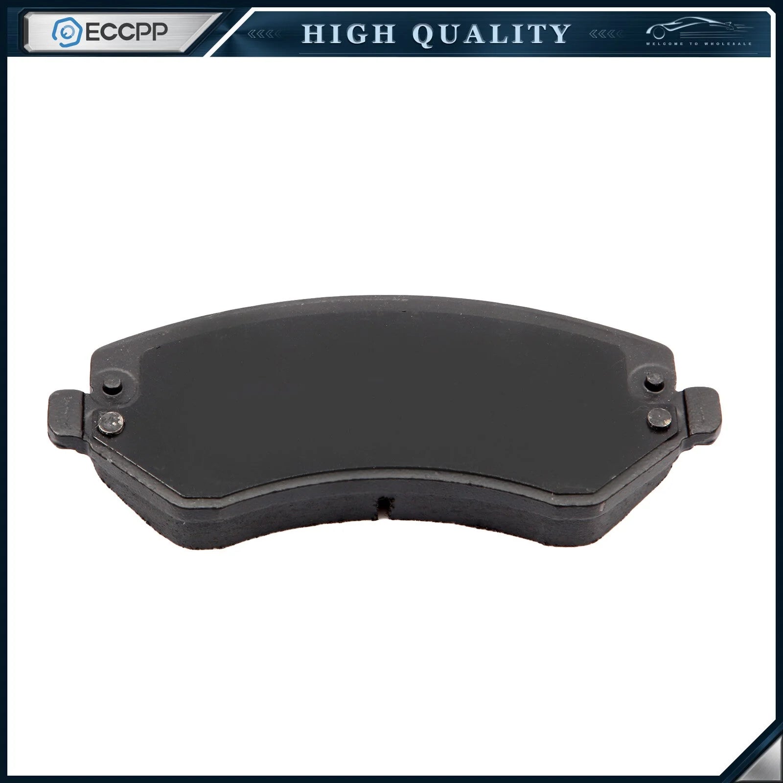 Front Left Right Brake Calipers Brake Pads Set 6Pcs For 2002-2007 Jeep Liberty KOEEP [3]