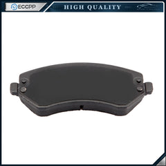 Front Left Right Brake Calipers Brake Pads Set 6Pcs For 2002-2007 Jeep Liberty KOEEP [3]