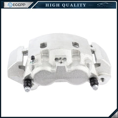 Front Left Right Brake Calipers Brake Pads Set 6Pcs For 2006-2008 Dodge Ram 1500 KOEEP [2]