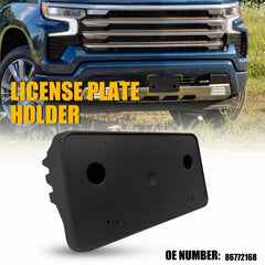 Front License Plate Bracket for Chevrolet 2022-2023 Silverado LTZ, RST 86772168 6B93BC-57 [1]