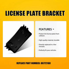 Front License Plate Bracket for Chevrolet 2022-2023 Silverado LTZ, RST 86772168 6B93BC-57 [4]