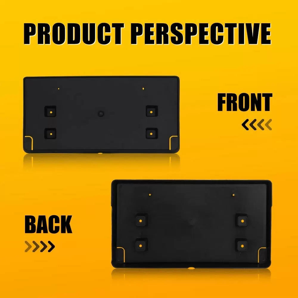 Front License Plate Holder Frame Bracket For Jeep Wrangler Gladiator 2018-2023 A 6B93BC-57 [3]