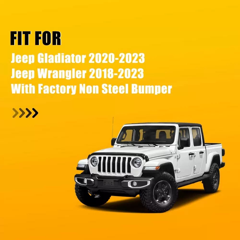 Front License Plate Holder Frame Bracket For Jeep Wrangler Gladiator 2018-2023 A 6B93BC-57 [4]