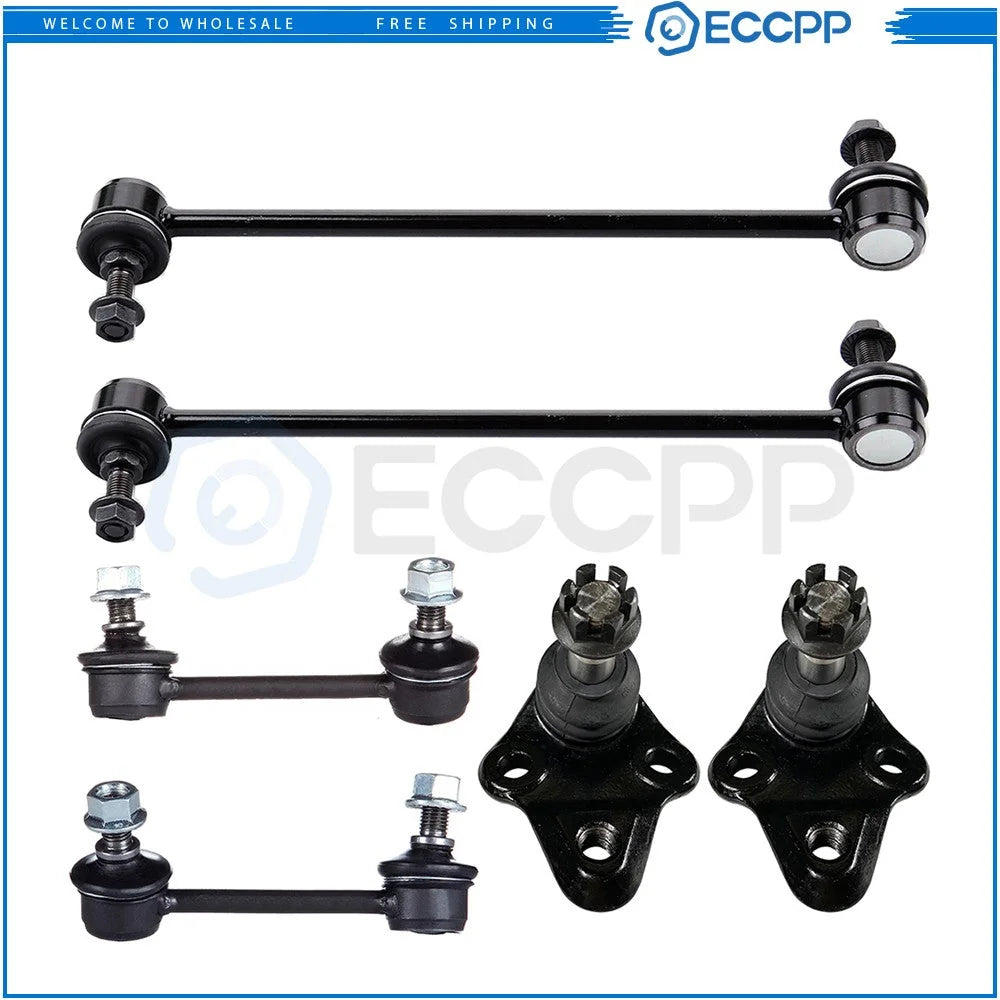 Front Lower Ball Joints Anti Sway Stabilizer Bar Linkage For 2001-05 Toyota RAV4 KOEEP [1]
