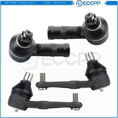 Front Lower Ball Joints Steering Outer Tie Rod End For 1991 92-2003 Ford Escort KOEEP [1]