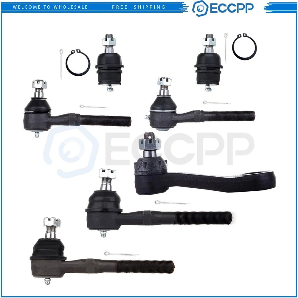 Front Lower Ball Joints Steering Pitman Arm Tie Rod End For 1997-2003 Ford F-150 KOEEP [1]