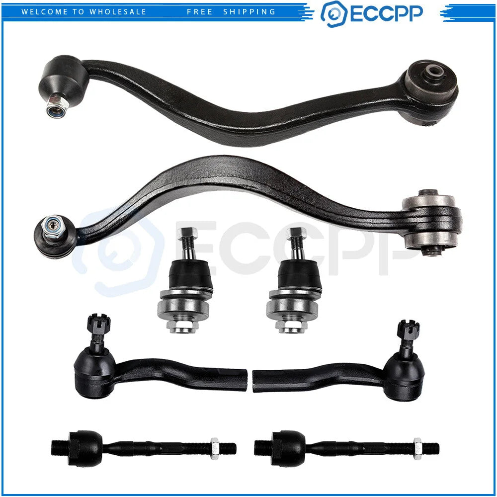 Front Lower Control Arm And Ball Joint Tie Rod End For 2006 07-2012 Ford Fusion KOEEP [1]