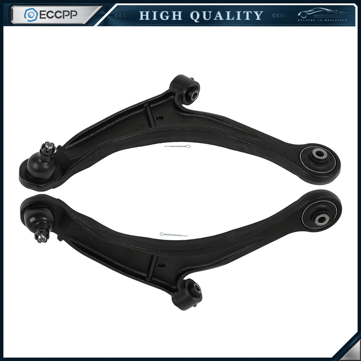 Front Lower Control Arm Ball Joint Suspension Kit For 2006-2014 Honda Ridgeline 6B93BC-57 [1]