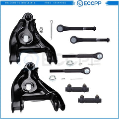 Front Lower Control Arm Ball Joint & Tie Rod End For 1996-2002 GMC Savana 1500 6B93BC-57 [1]