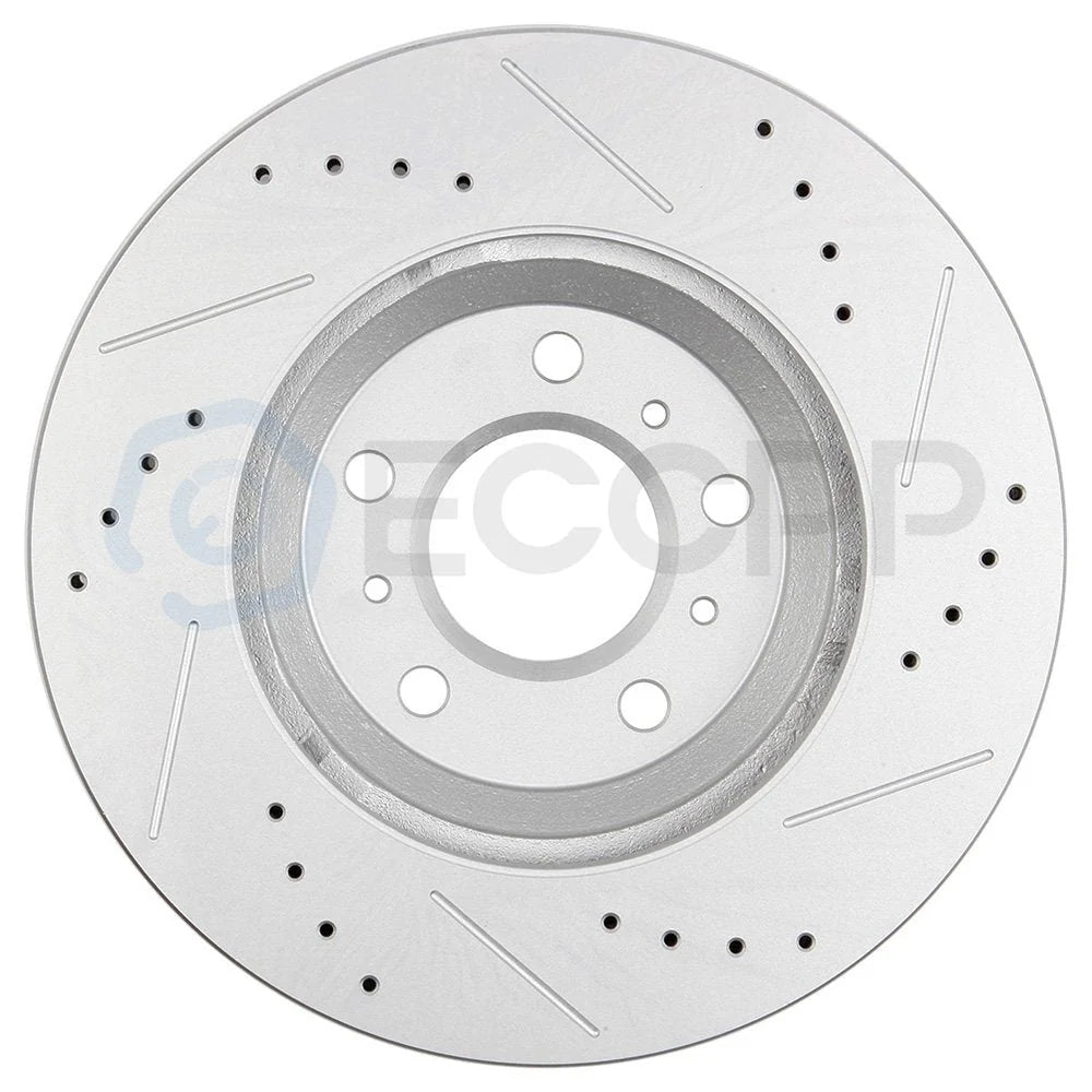 Front Lower Control Arm Suspension with Brake Rotor Pad For 06-11 Buick Lucerne KOEEP [4]