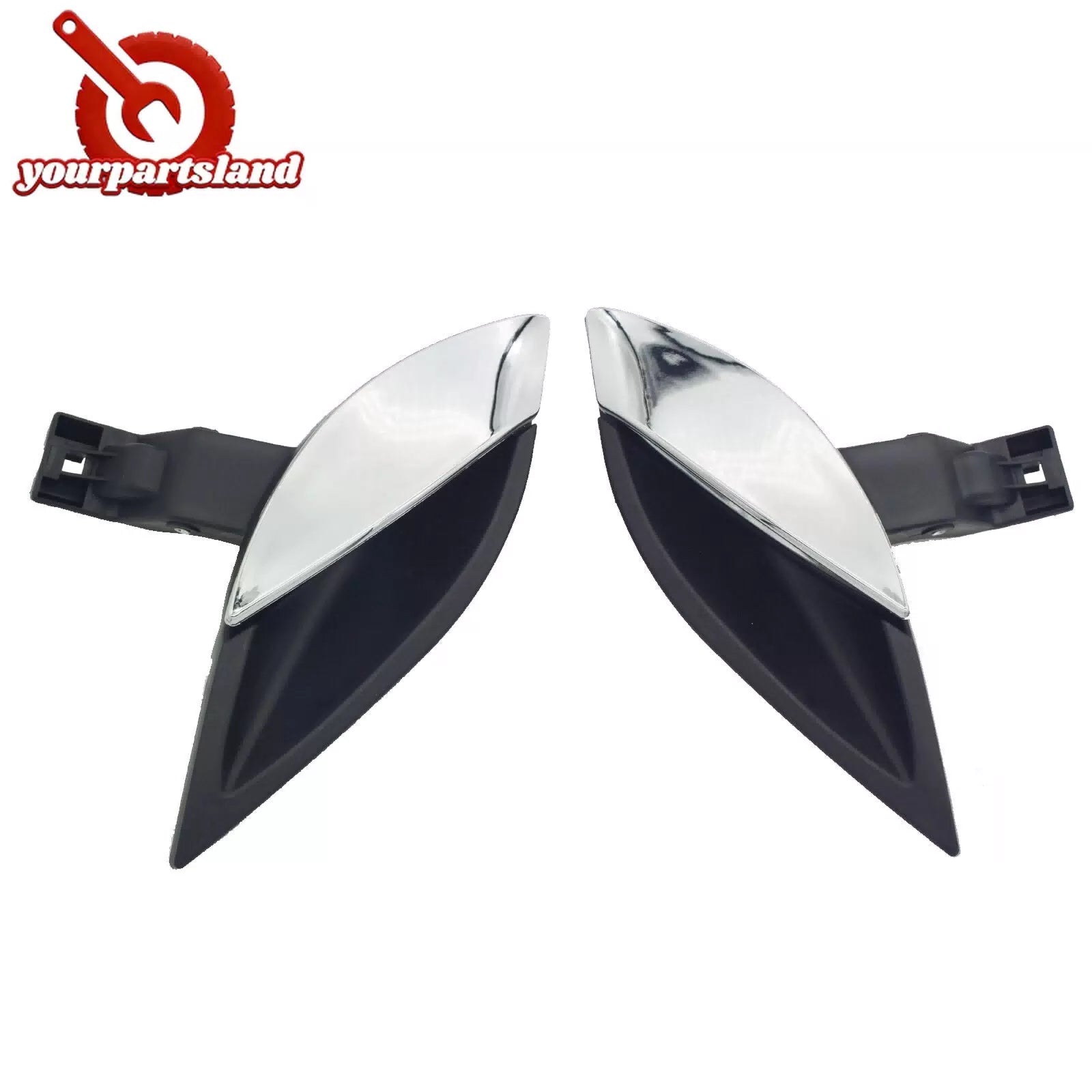 Front Pair Inside Door Handle Chrome For Fiat Croma 2005-2011 71745049 71745048 6B93BC-57 [3]