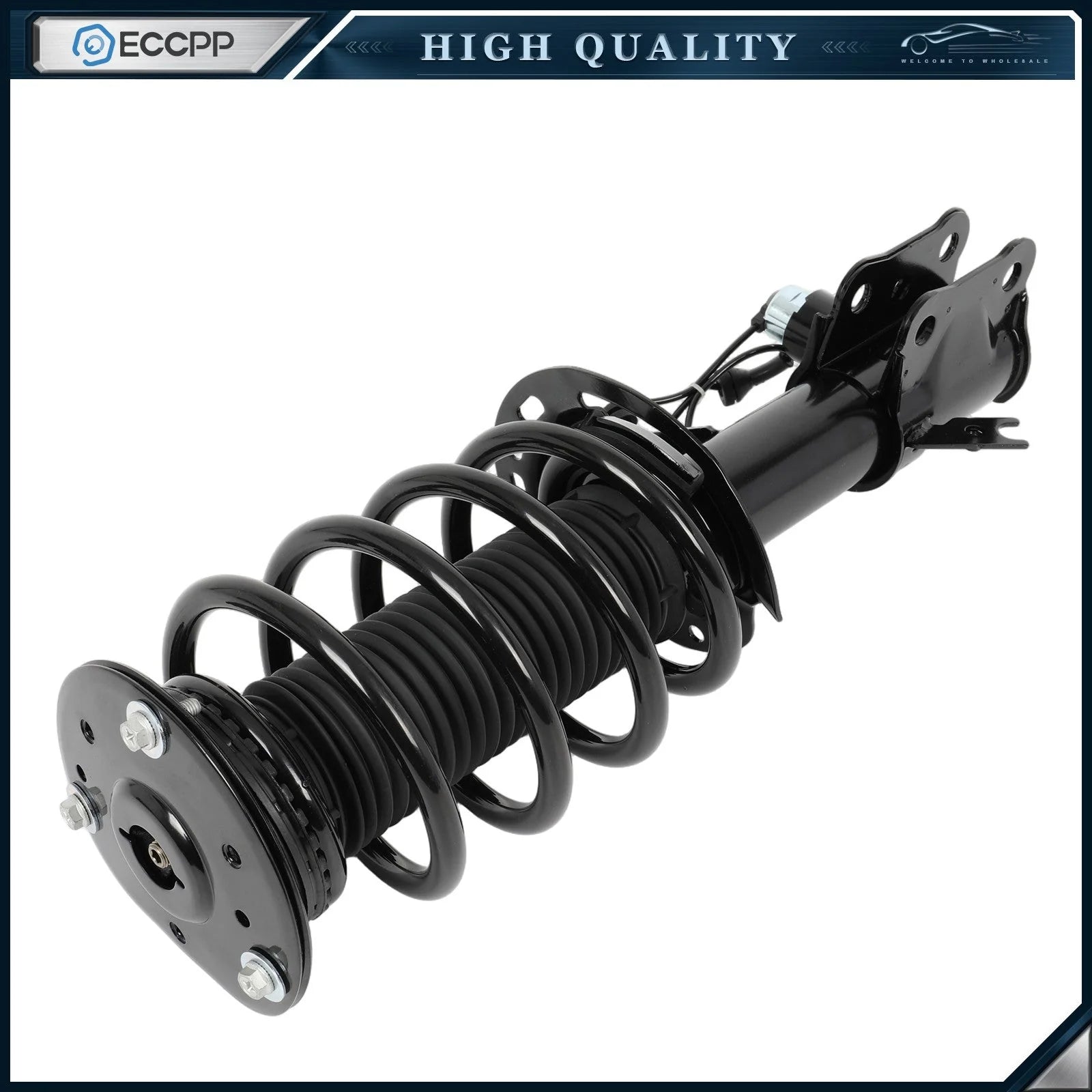 Front Pair Shock Struts Coil Spring Assembly Electric For 2013-2020 Lincoln MKZ 6B93BC-57 [11]