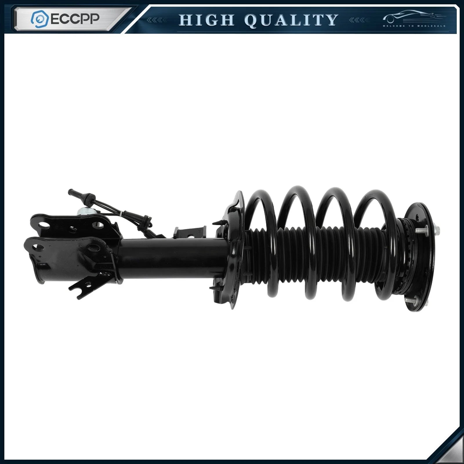 Front Pair Shock Struts Coil Spring Assembly Electric For 2013-2020 Lincoln MKZ 6B93BC-57 [3]
