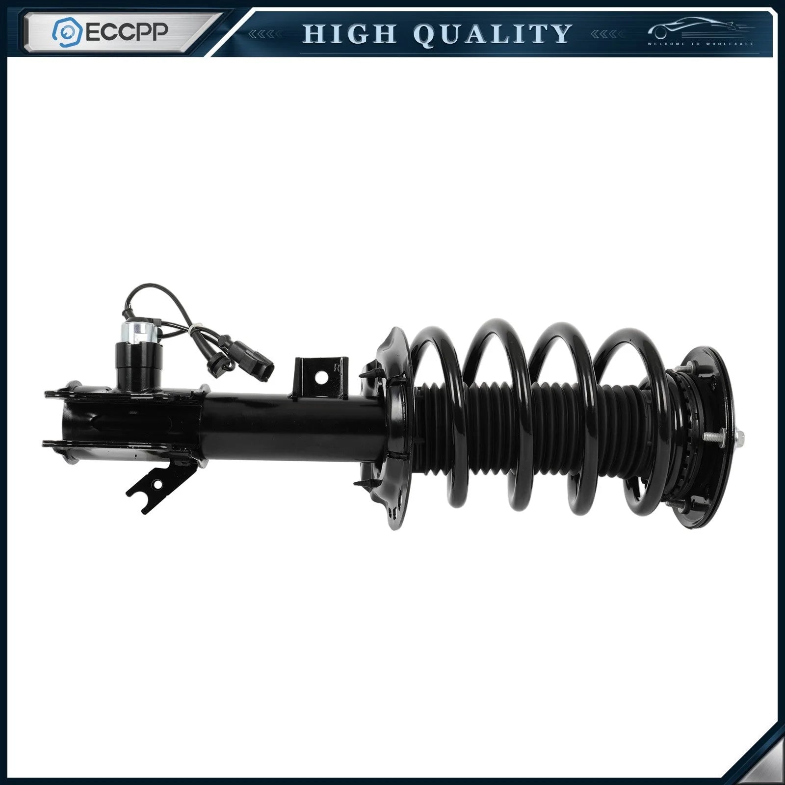 Front Pair Shock Struts Coil Spring Assembly Electric For 2013-2020 Lincoln MKZ 6B93BC-57 [8]