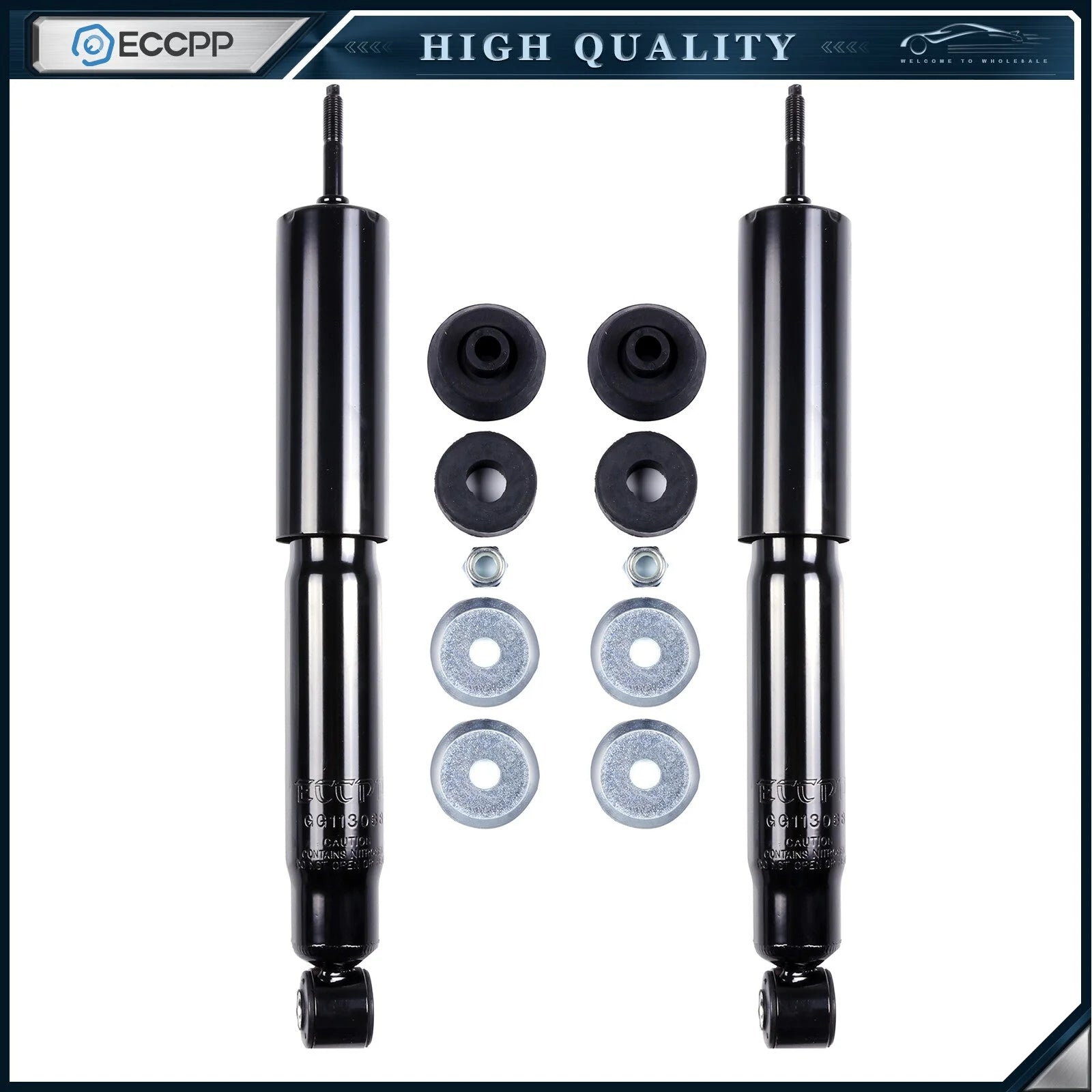 Front Pair Struts Shocks For 1994-2002 Honda Passport Left Right ECCPP KOEEP [1]