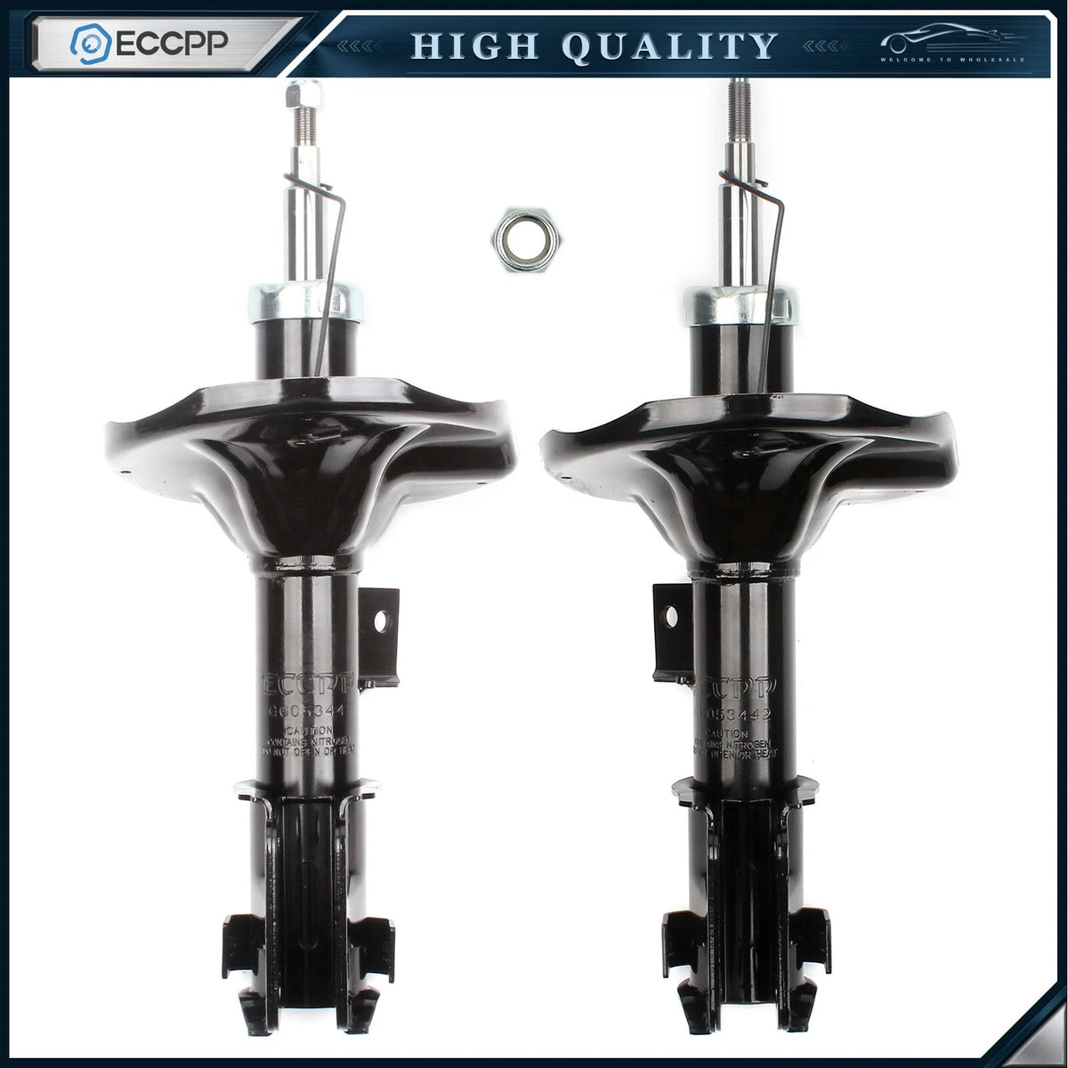 Front Pair Struts Shocks For 1999-2003 Mitsubishi Galant Left Right ECCPP KOEEP [1]