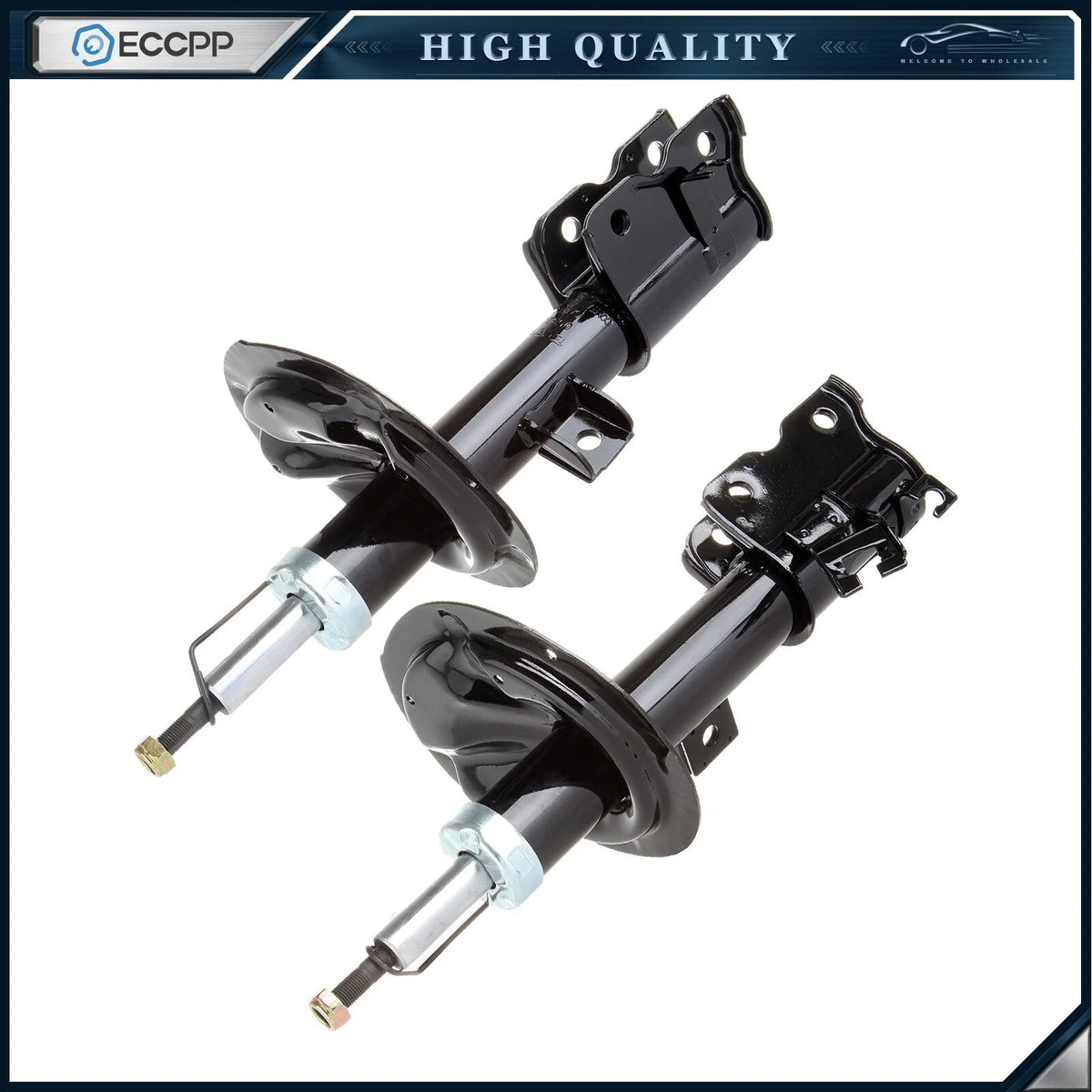Front Pair Struts Shocks For 2004-2009 Nissan Quest Left Right ECCPP 6B93BC-57 [1]