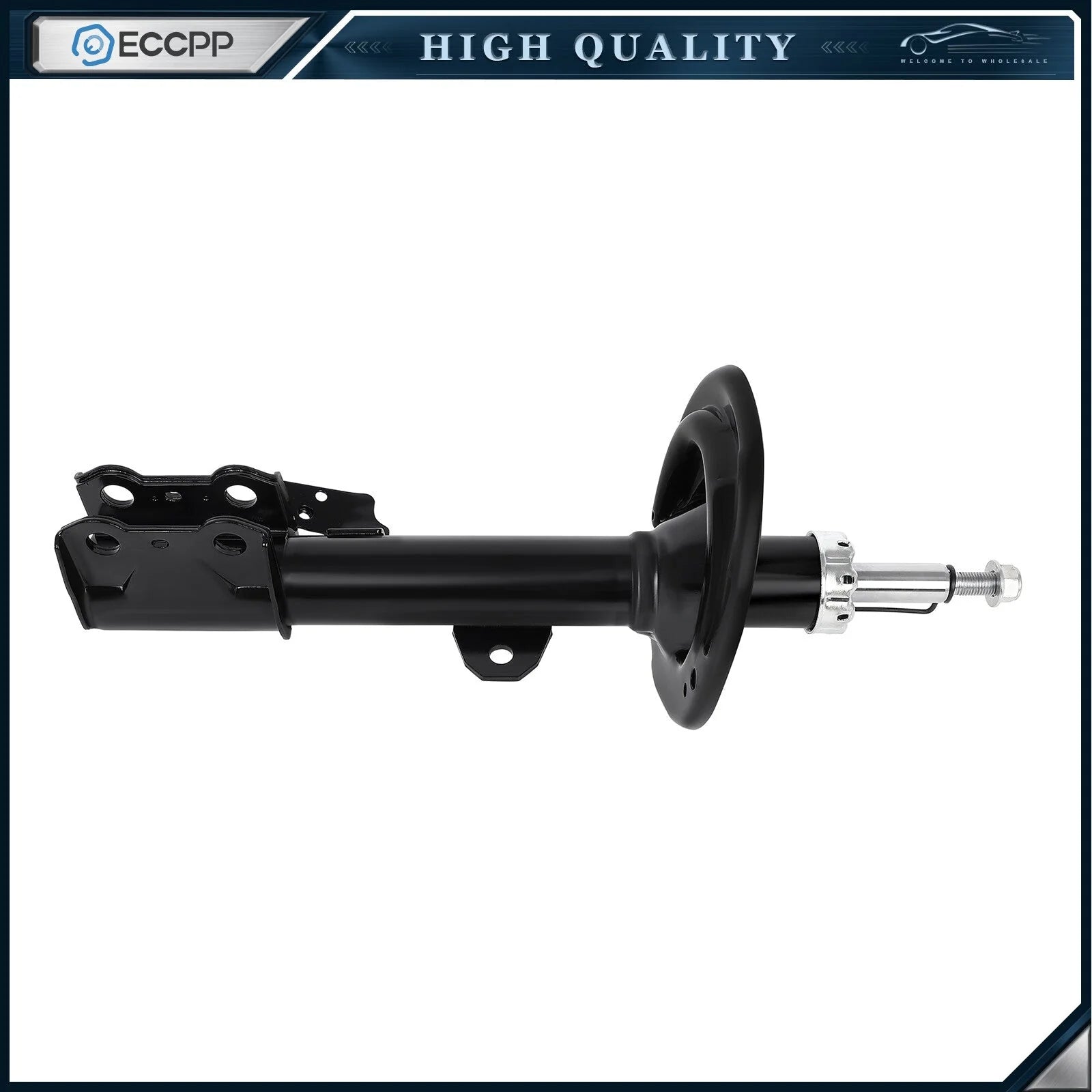 Front Pair Struts Shocks For 2008-2010 Toyota Highlander Left Right ECCPP 6B93BC-57 [6]