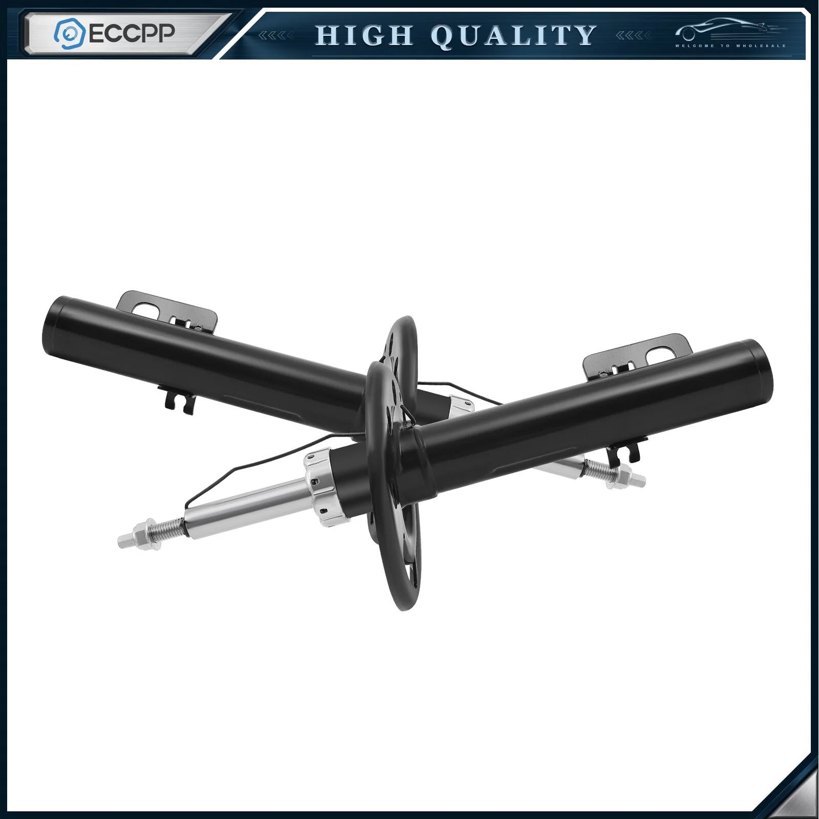 Front Pair Struts Shocks For 2010 2011 2012 Ford Taurus Lincoln MKS Left Right KOEEP [1]