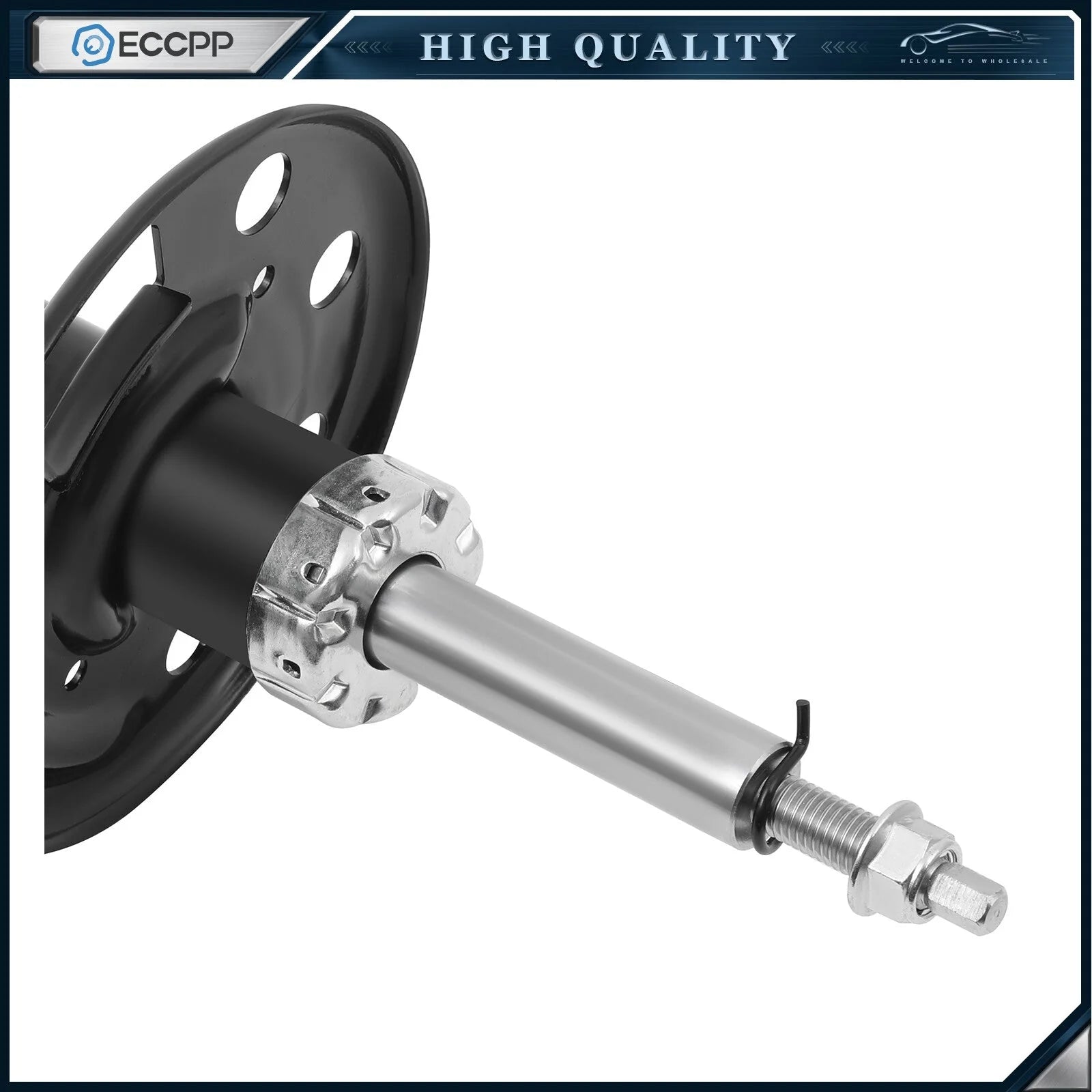 Front Pair Struts Shocks For 2010 2011 2012 Ford Taurus Lincoln MKS Left Right KOEEP [8]