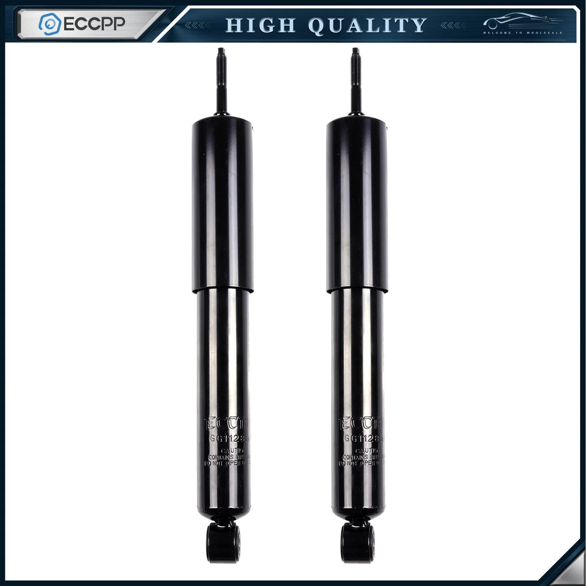 Front Pair Struts Shocks For GMC Canyon Chevrolet Colorado Isuzu i-350 i-370 6B93BC-57 [1]