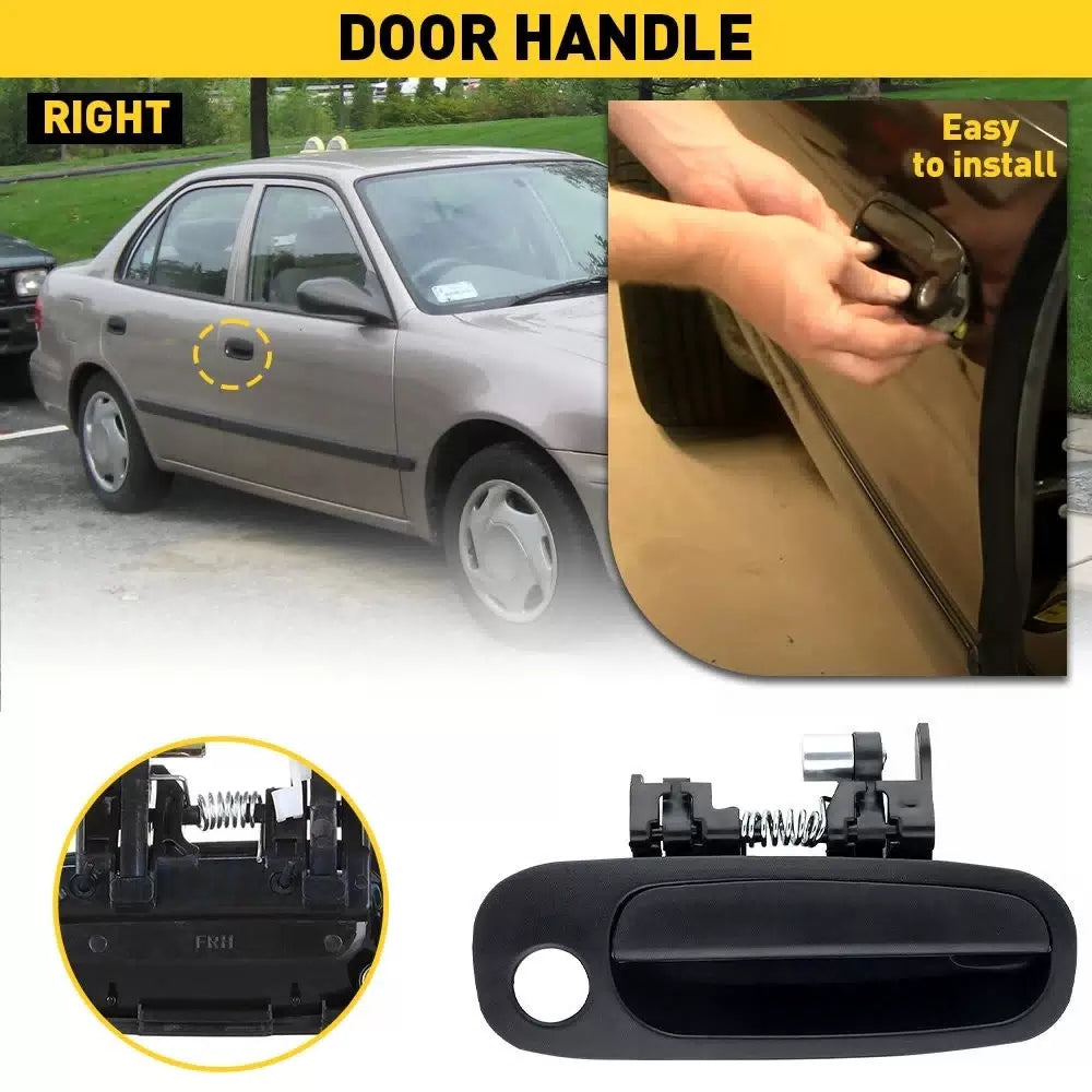 Front Passenger Side Exterior Door Handle For 1998-02 Toyota Corolla Chevy Prizm 6B93BC-57 [11]