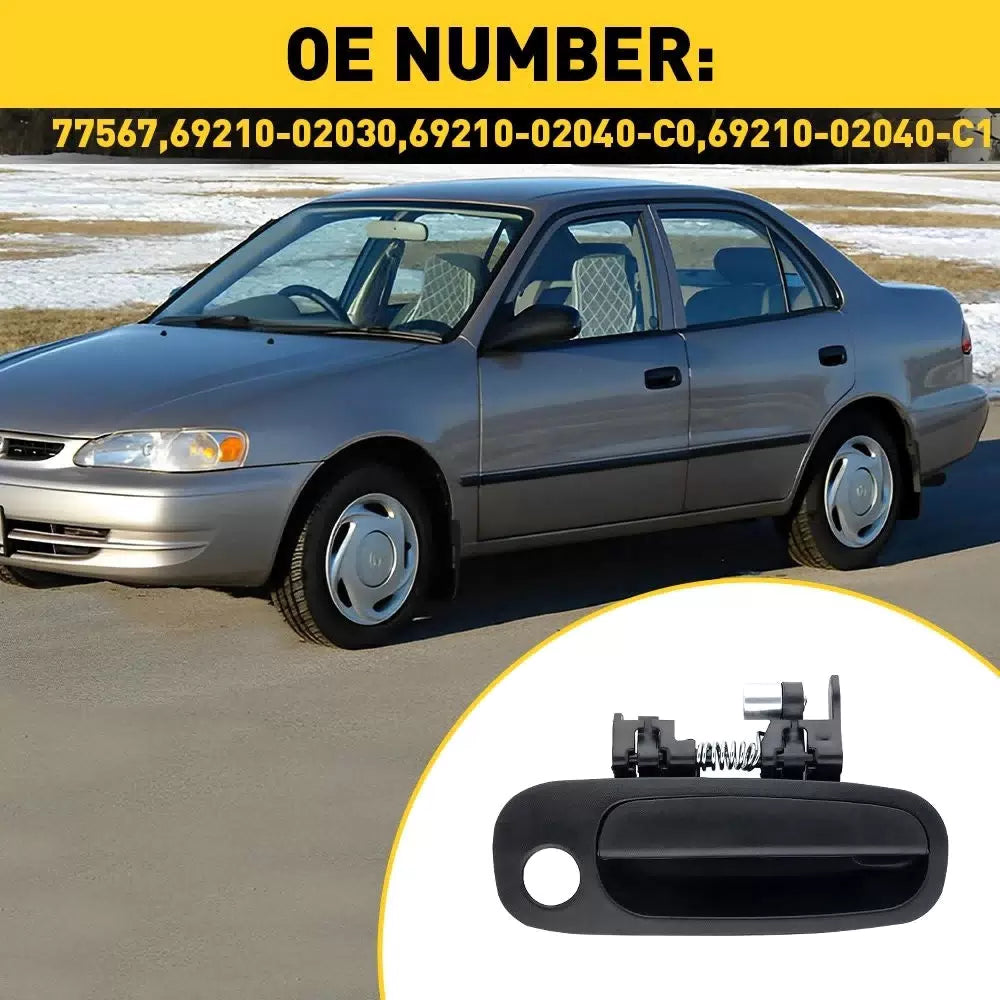 Front Passenger Side Exterior Door Handle For 1998-02 Toyota Corolla Chevy Prizm 6B93BC-57 [5]