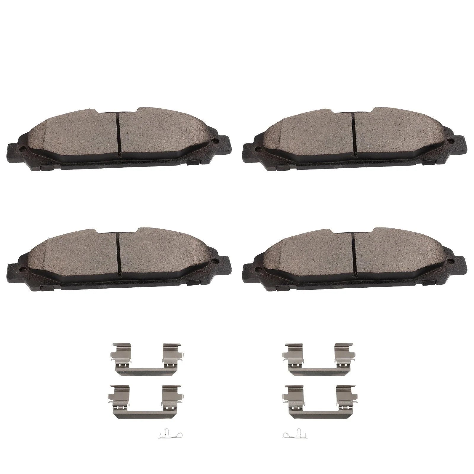Front Performance Ceramic Brake Pad Set For Ford Mustang 2015 2016 2017 2.3L 6B93BC-57 [7]