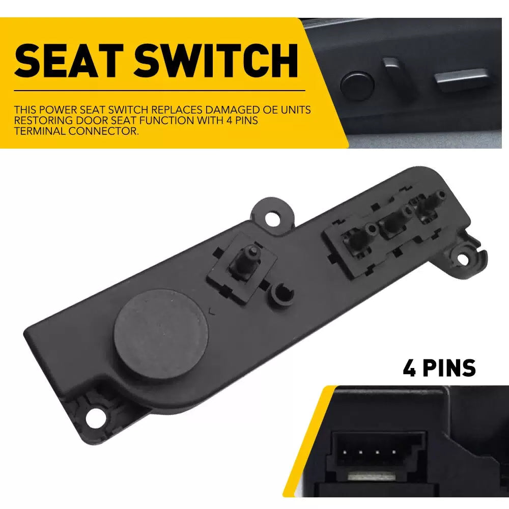 Front RH Passenger Side Power Seat Control Switch For 2017-2022 Tesla Model 3/Y 6B93BC-57 [1]