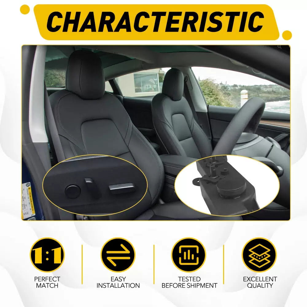 Front RH Passenger Side Power Seat Control Switch For 2017-2022 Tesla Model 3/Y 6B93BC-57 [8]