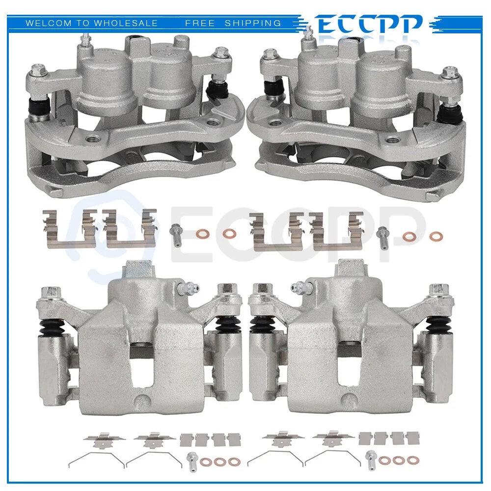 Front Rear Brake Calipers 4Pcs For 2006-2010 Chevrolet Impala 18B4988, 18B4644 KOEEP [1]
