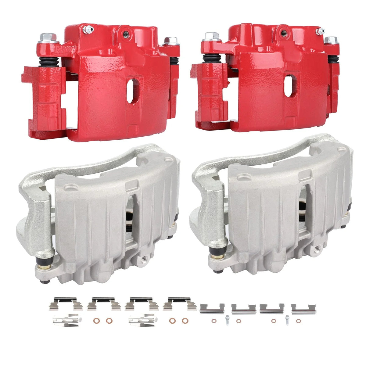 Front Rear Left Right Brake Calipers Pairs For Cadillac Escalade GMC Sierra 1500 KOEEP [1]